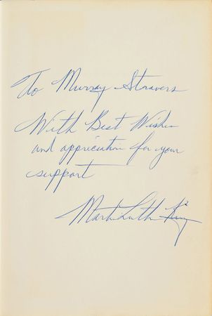 Lot #165 Martin Luther King, Jr: Beautifully inscribed first edition of Strength to Love - Image 1