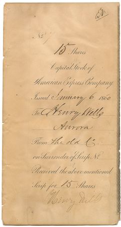 Lot #302 Henry Wells and William Fargo Group Lot - Image 2