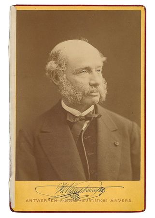 Lot #671 Henri Vieuxtemps Signed Photograph - Image 1