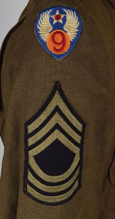 Lot #332 World War II Jacket: Manly S. Blackman: The jacket of an American airman held as a POW in Stalag-17 - Image 2