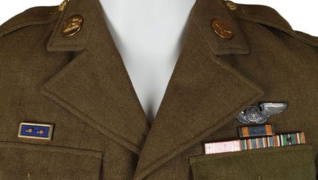 Lot #332 World War II Jacket: Manly S. Blackman: The jacket of an American airman held as a POW in Stalag-17 - Image 4