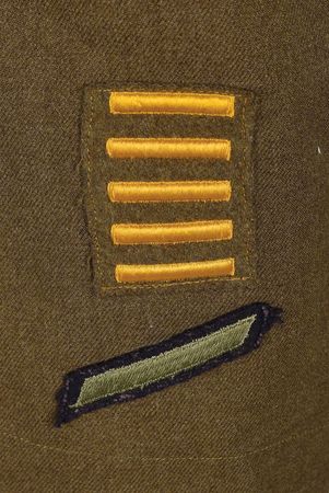 Lot #332 World War II Jacket: Manly S. Blackman: The jacket of an American airman held as a POW in Stalag-17 - Image 6