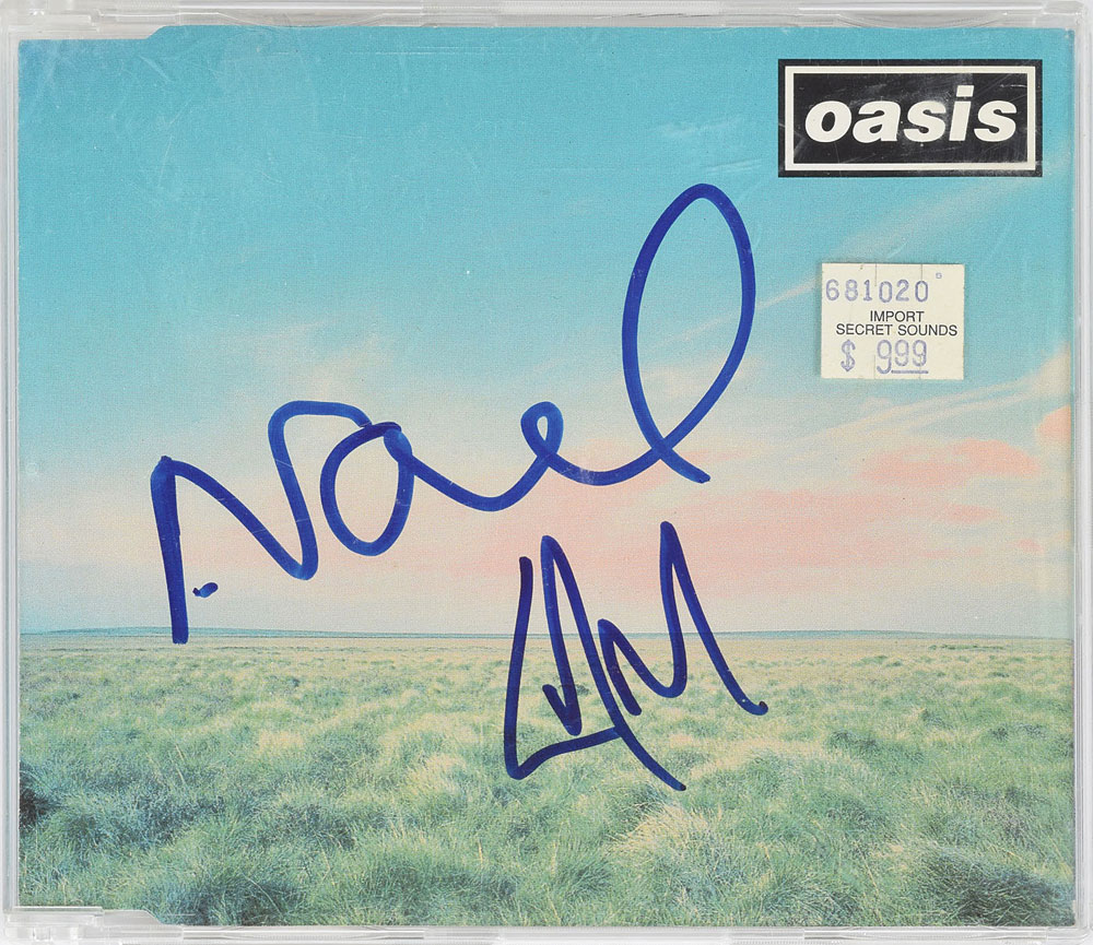レア　オアシス　直筆サイン　oasis Liam Gallagher noel レア オアシス 直筆サイン oasis Liam Gallagher noel - メルカリ