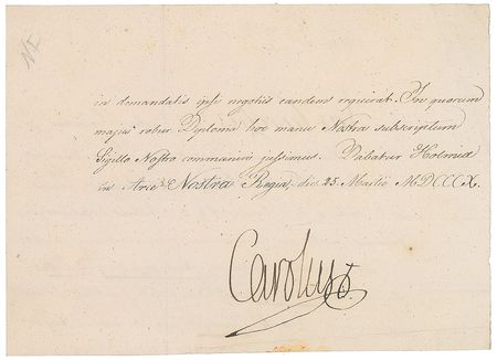 Lot #21 King Charles XIII Check