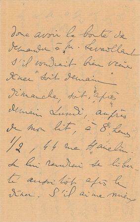 Lot #607 Marcel Proust: Desirable letter by the revered author of In Search of Lost Time - Image 2