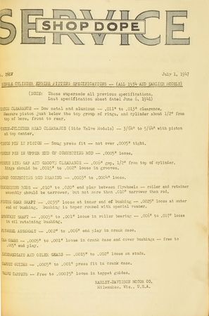 Lot #182 Harley-Davidson: Arthur Davidson Manual - Image 6