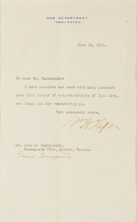 Lot #346 William H. Taft - Image 2