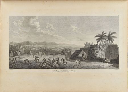 Lot #291 Atlas to Captain James Cook's Third Voyage: Folio of charts and engravings portraying Captain Cook's third voyage - Image 13