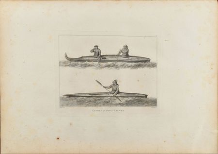 Lot #291 Atlas to Captain James Cook's Third Voyage: Folio of charts and engravings portraying Captain Cook's third voyage - Image 15