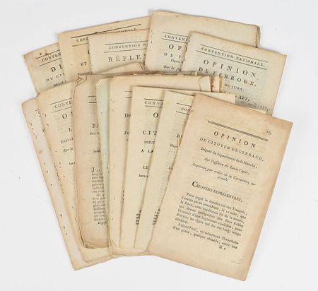 Lot #248 King Louis XIV Trial Pamphlets: The trial of King Louis XVI - Image 2