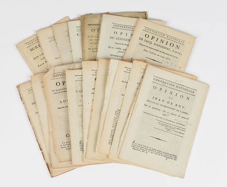 Lot #248 King Louis XIV Trial Pamphlets: The trial of King Louis XVI - Image 3