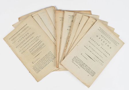 Lot #248 King Louis XIV Trial Pamphlets: The trial of King Louis XVI - Image 4