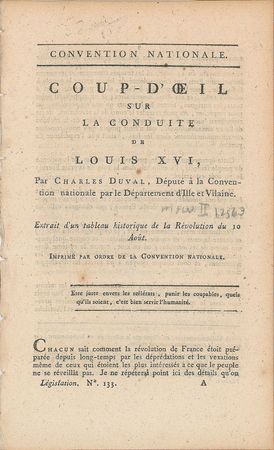 Lot #248 King Louis XIV Trial Pamphlets: The trial of King Louis XVI - Image 8