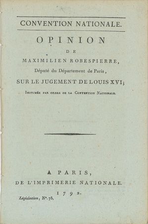 Lot #248 King Louis XIV Trial Pamphlets: The trial of King Louis XVI - Image 9