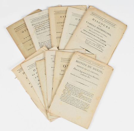 Lot #248 King Louis XIV Trial Pamphlets: The trial of King Louis XVI - Image 10