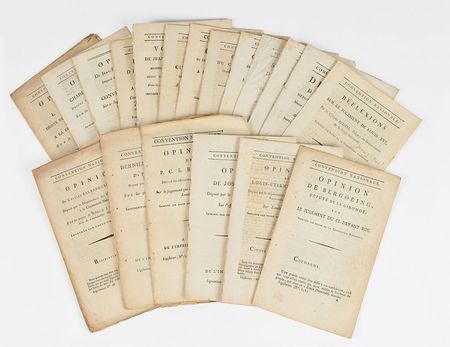 Lot #248 King Louis XIV Trial Pamphlets: The trial of King Louis XVI - Image 12