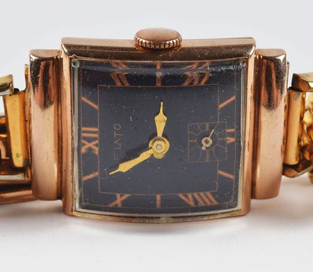 Lot #792 Flato Watch Presented by Mervyn LeRoy: Handsome Flato watch presented by Mervyn LeRoy - Image 3