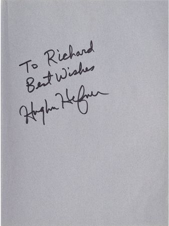 Lot #832 Hugh Hefner Book - Image 1