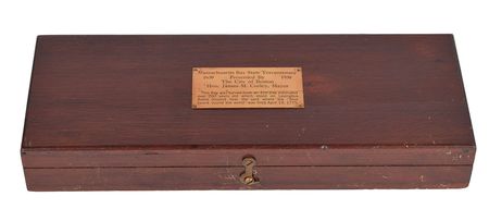Lot #167 City of Boston Key: Lexington battleground key presented during the Massachusetts Tercentenary - Image 1