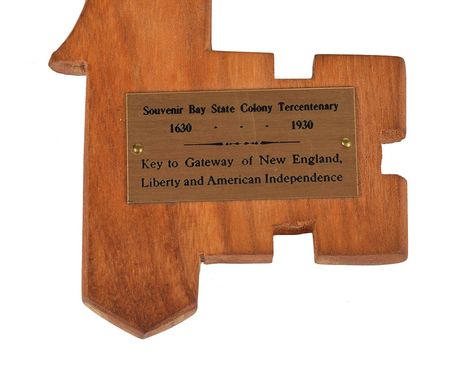 Lot #167 City of Boston Key: Lexington battleground key presented during the Massachusetts Tercentenary - Image 4