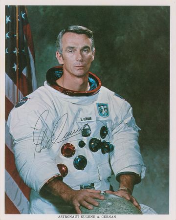 Lot #502 Apollo 17 Signed Photographs - Image 1