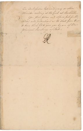 Lot #237 King George I: The British king aims to protect Sweden from Peter the Great - Image 3