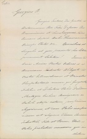 Lot #238 King George III: An 1809 appointment for the legation to “Our good Friends the United States of America” - Image 3