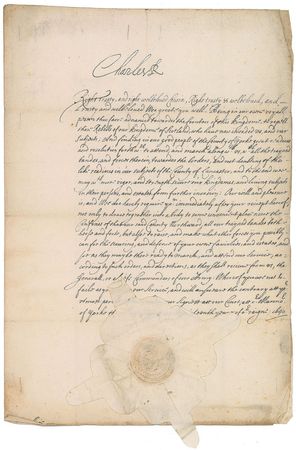 Lot #223 King Charles I: The king seeks support against the north-invading Covenanters - Image 2