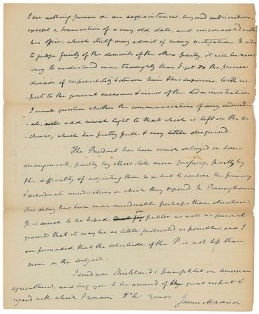 Lot #7 James Madison - Image 3