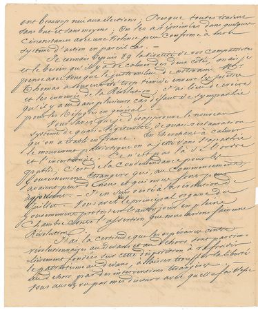Lot #402 Marquis de Lafayette Archive of (18) Items: Extensive archive revealing the Marquis de Lafayette's thoughts on the military, politics, and change in France - Image 24