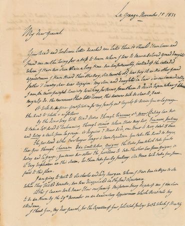 Lot #402 Marquis de Lafayette Archive of (18) Items: Extensive archive revealing the Marquis de Lafayette's thoughts on the military, politics, and change in France - Image 27