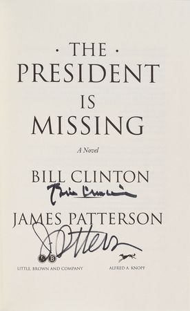 Lot #100 Bill Clinton and James Patterson Book - Image 1