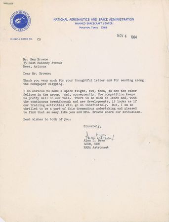 Lot #510 Alan Bean: 