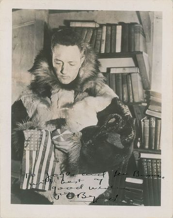 Lot #305 Richard E. Byrd Signed Photograph - Image 1