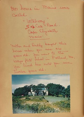 Lot #773 Bette Davis: Bette Davis's birthday gift to her daughter—a one-of-a-kind photo album of her first 19 years - Image 6