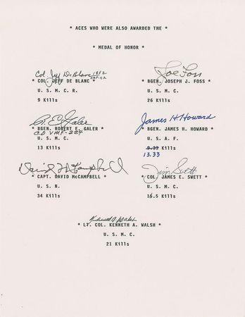 Lot #457 World War II Aces Group Lot - Image 3