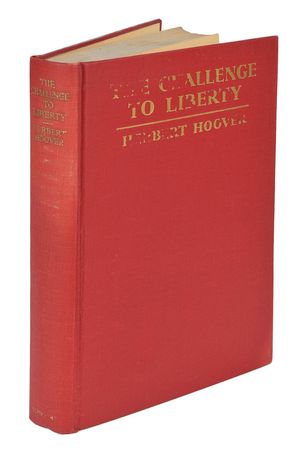 Lot #120 Herbert Hoover Book - Image 2