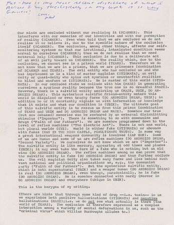 Lot #592 Philip K. Dick: 