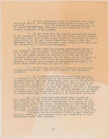 Lot #774 Humphrey Bogart and Lauren Bacall Signed Documents - Image 5