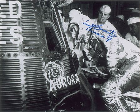 Lot #513 Scott Carpenter Signed Photographs - Image 1