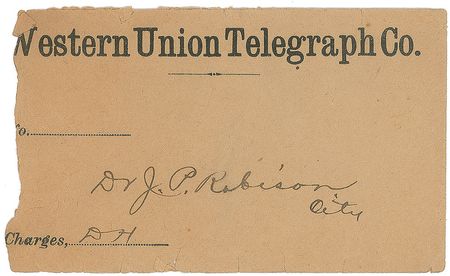 Lot #47 [James A. Garfield]: Two weeks after being shot by Charles Guiteau: 
