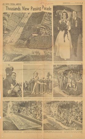 Lot #580 Walt Disney: Presiding over the 1966 Pasadena Rose Bowl Parade - Image 5