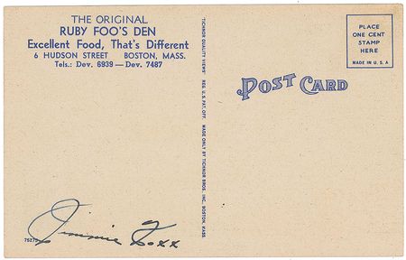 Lot #971 Jimmie Foxx Signature - Image 1