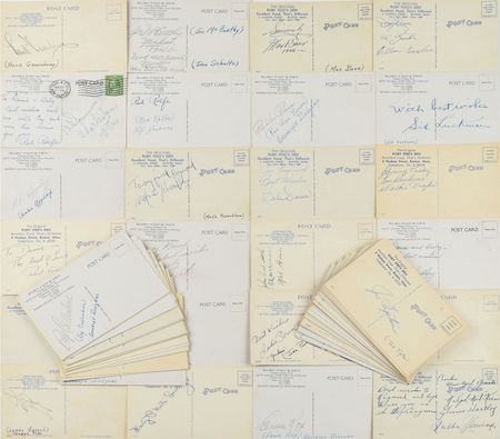 Lot #1034 Sports: Large assortment of famous athletes from yesteryear - Image 1