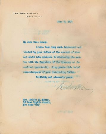 Lot #164 Woodrow and Edith Wilson Group Lot - Image 1