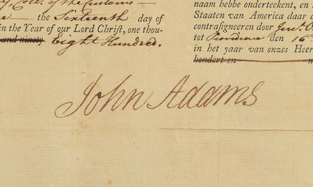 Lot #3 John Adams: 1800 ship's papers signed by Adams and Pickering - Image 2