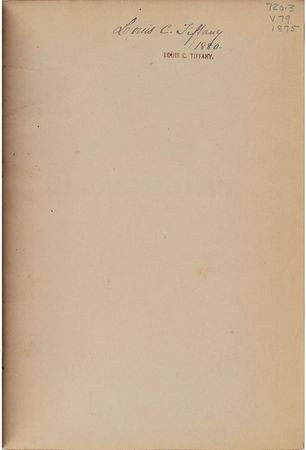 Lot #567 Louis C. Tiffany: From Louis C. Tiffany's personal library - Image 4