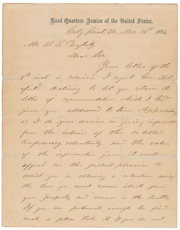Lot #35 U. S. Grant: 