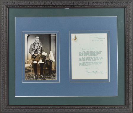 Lot #448 Mountbatten of Burma Typed Letter Signed - Image 1