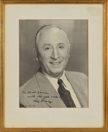 Lot #577 Roy O. Disney Signed Photograph - Image 1